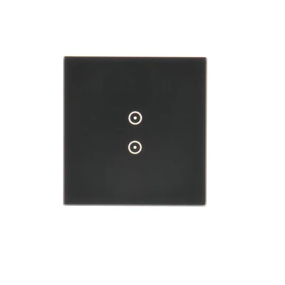SIMON 54 TOUCH Touchpanel S54 Touch 1 Modul 2 Touchfelder vertikal erstarrte Lava