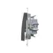 SIMON 54 Triple bouton (module) 10AX 250V connecteurs rapides anthracite