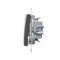 SIMON 54 Triple bouton (module) 10AX 250V marron