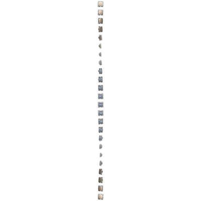 SIMON 54 Triple button (module) 10AX 250V quick connectors gold matt metallized