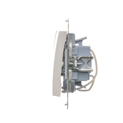 SIMON 54 Triple button with backlight (module) 10AX 250V quick connectors white
