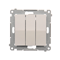 SIMON 54 Triple connector (module) 10AX 250V, quick connectors, white