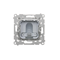 SIMON 54 White cable outlet