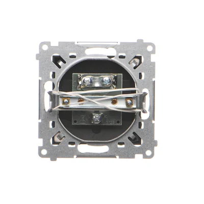 Simon 54 WMDA-01000x-049 Presa singola per antenna TV (modulo). Per installazioni individuali; colore nero.
