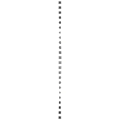 Simon 54 WMDA-01100z-049 Presa terminale per antenna R-TV per prese passanti (modulo); nera