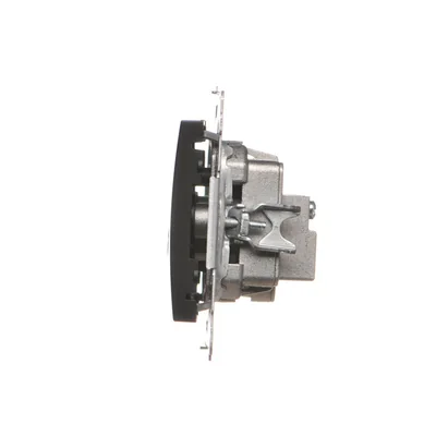 Simon 54 WMDA-02018z-049 R-TV-SAT pass-through antenna socket (module); black