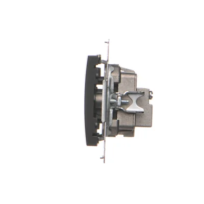 Simon 54 WMDA-03018x-049 Роз'єм/термінатор антени R-TV-SAT (модуль); чорний