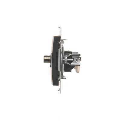 Simon 54 WMDA-0510xx-049 Presa antenna tipo F + RJ45 cat.6 (modulo); nero