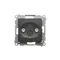 Simon 54 WMDA-07xxxx-049 TV-DATA socket. Two F-type output ports (module). Input frequency 5-1000 MHz; black