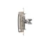 Simon 54 WMDA-P92xx1-041 IP44 Keystone data socket cover, double, with labeling field, transparent flap; cream *IP44 gasket for frame required