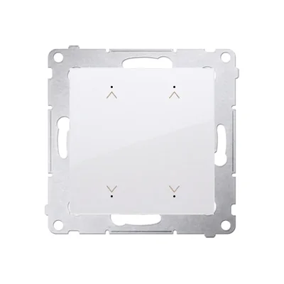 Simon 54 WMDC-008N5P-011 Dvojitý elektronický spínač/tlačítko rolet (modul) 230 V; bílý