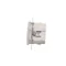 Simon 54 WMDC-008N5P-043 Interruptor/pulsador electrónico doble para persiana enrollable (módulo) 230 V; plata mate