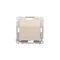 Simon 54 WMDC-008N5P-044 Double electronic roller shutter switch/button (module) 230 V; matte gold