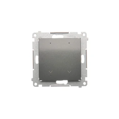 Simon 54 WMDC-008N5P-048 Double electronic roller shutter switch/button (module) 230 V; anthracite