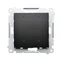Simon 54 WMDC-008N5P-049 Interrupteur/bouton électronique double pour volet roulant (module) 230 V ; noir