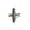 Simon 54 WMDG-010002-046 Conector para altavoz individual (módulo). Sección transversal del cable de salida de hasta 6 mm²; bronce mate.