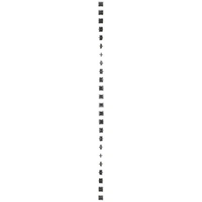 Simon 54 WMDG-010002-049 Single loudspeaker socket (module). Output wire cross-section up to 6 mm2; black
