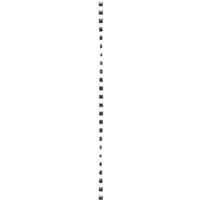Simon 54 WMDG-01000x-049 Single-ended loudspeaker socket with labeling field (module). Input and output wire cross-section 2.5 mm2; black