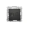 Simon 54 WMDH-01xxx1-049 HDMI + RJ45 Cat.6 розетка (модуль); чорна