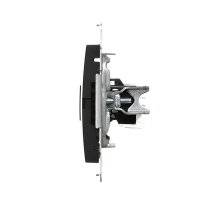 Simon 54 WMDK-0600xx-049 Presa per computer RJ45 categoria 5e + presa telefonica RJ12 (modulo); nera