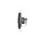 Simon 54 WMDK-0610xx-049 Single computer socket RJ45 category 6 with anti-dust shutter (module); black