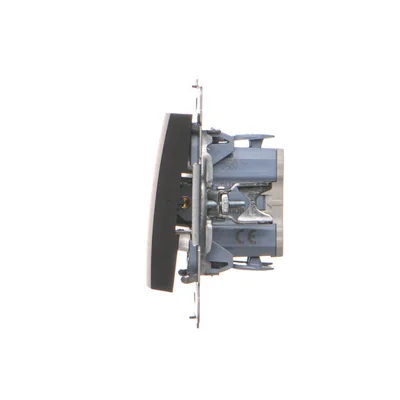 Simon 54 WMDL-010xxx-049 Single-pole switch (module) 10AX, 250V~, quick connectors; black