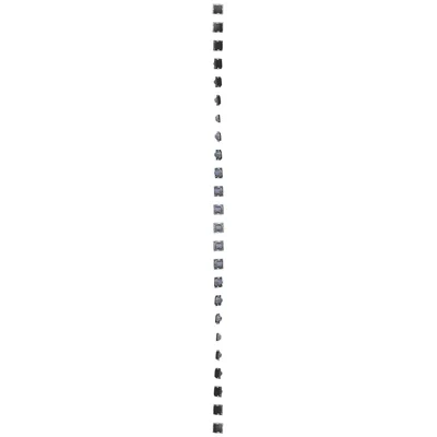 Simon 54 WMDL-032xxx-049 Pulsante triplo (modulo) 10AX, 250V~, connettori rapidi; nero