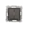 Simon 54 WMDL-042xx2-046 Double roller shutter switch (module) 10A, 250V~, quick connectors. Complete with decorative ring; matte bronze