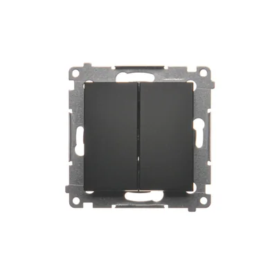Simon 54 WMDL-050xxx-049 Interruttore a candela (modulo) 10AX, 250V~, connettori rapidi; nero
