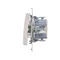 Simon 54 WMDL-0600xx-011 Interruptor de escalera sin pictograma (módulo) 10AX, 250V~, conectores rápidos; blanco