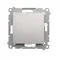 Simon 54 WMDL-0600xx-043 Staircase switch without pictogram (module) 10AX, 250V~, quick connectors; matt silver