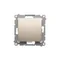 Simon 54 WMDL-0600xx-044 Interruptor de escalera sin pictograma (módulo) 10AX, 250V~, conectores rápidos; oro mate