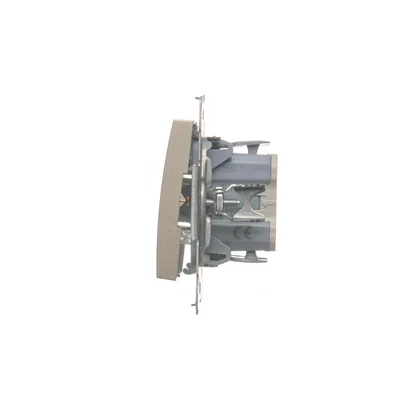 Simon 54 WMDL-0600xx-044 Interruptor de escalera sin pictograma (módulo) 10AX, 250V~, conectores rápidos; oro mate