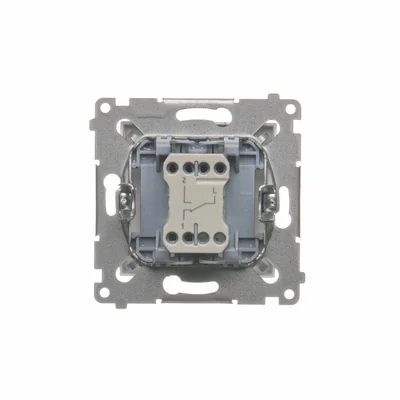 Simon 54 WMDL-0600xx-044 Interruttore per scale senza pittogrammi (modulo) 10AX, 250V~, connettori rapidi; oro opaco