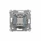 Simon 54 WMDL-0600xx-044 Interruttore per scale senza pittogrammi (modulo) 10AX, 250V~, connettori rapidi; oro opaco