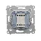 Simon 54 WMDL-0600xx-044 Interruttore per scale senza pittogrammi (modulo) 10AX, 250V~, connettori rapidi; oro opaco
