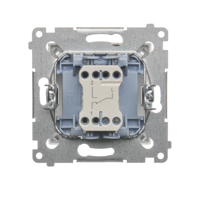 Simon 54 WMDL-0600xx-044 Staircase switch without pictogram (module) 10AX, 250V~, quick connectors; matt gold