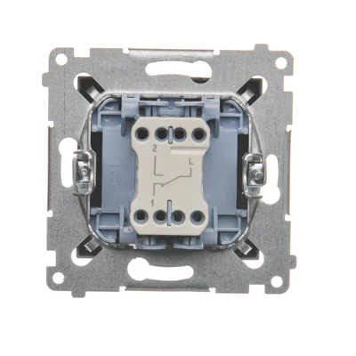 Simon 54 WMDL-0600xx-048 Staircase switch without pictogram (module) 10AX, 250V~, quick connectors; anthracite