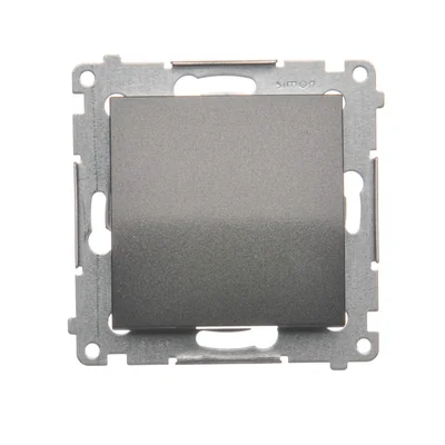 Simon 54 WMDL-0600xx-048 Treppenhausschalter ohne Piktogramm (Modul) 10AX, 250V~, Schnellverbinder; anthrazit
