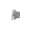 Simon 54 WMDL-06012x-041 Interruttore per scale senza pittogrammi (modulo) 16AX, 250V~, morsetti a vite; crema