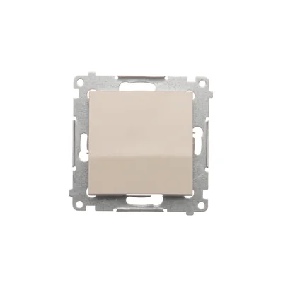 Simon 54 WMDL-06012x-041 Staircase switch without pictogram (module) 16AX, 250V~, screw terminals; cream