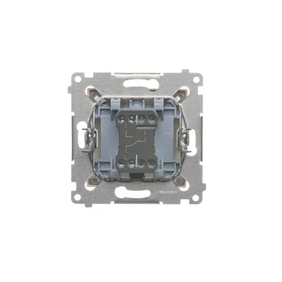 Simon 54 WMDL-06012x-044 Staircase switch without pictogram (module) 16AX, 250V~, screw terminals; matt gold