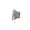 Simon 54 WMDL-06012x-044 Staircase switch without pictogram (module) 16AX, 250V~, screw terminals; matt gold