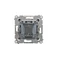 Simon 54 WMDL-06012x-048 Interruptor de escalera sin pictograma (módulo) 16AX, 250V~, terminales de tornillo; antracita