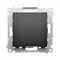 Simon 54 WMDL-06012x-049 Interruttore per scale senza pittogrammi (modulo) 16AX, 250V~, morsetti a vite; nero