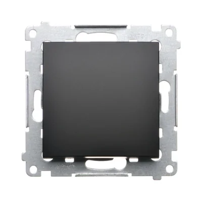 Simon 54 WMDL-06012x-049 Staircase switch without pictogram (module) 16AX, 250V~, screw terminals; black