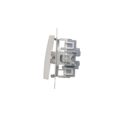 Simon 54 WMDL-06020x-011 Double stair switch without pictogram (module) 10AX, 250V~, screw terminals; white