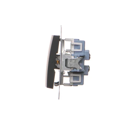 Simon 54 WMDL-0602xx-049 Interruptor doble para escaleras (módulo) 10AX, 250V~, terminales de tornillo; negro