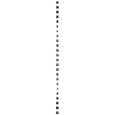 Simon 54 WMDL-0602xx-049 Interruttore doppio per scale (modulo) 10AX, 250V~, morsetti a vite; nero