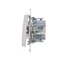 Simon 54 WMDL-0610xU-011 Staircase switch with LED backlight without pictogram (module) 10AX, 250V~, quick connectors; white